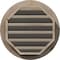 Ekena Millwork Round Gable Vent Unfinished, Functional, Pine Gable Vent w/ 1" x 4" Flat Trim Frame, 34"W x 34"H GVWRO34X3401SFUPI - alternate 3